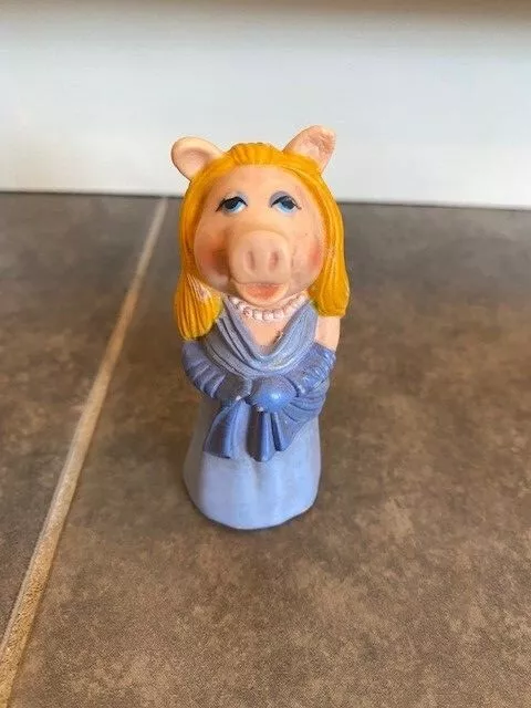 Vtg Muppets Show Miss Piggy Figure Fisher Price Henson 1978 Rubber Toy Puppet