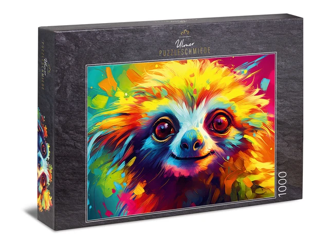 Puzzle 1000 Pezzi Cascata Islandese - Ulmer Puzzleschmiede, Made In Germany