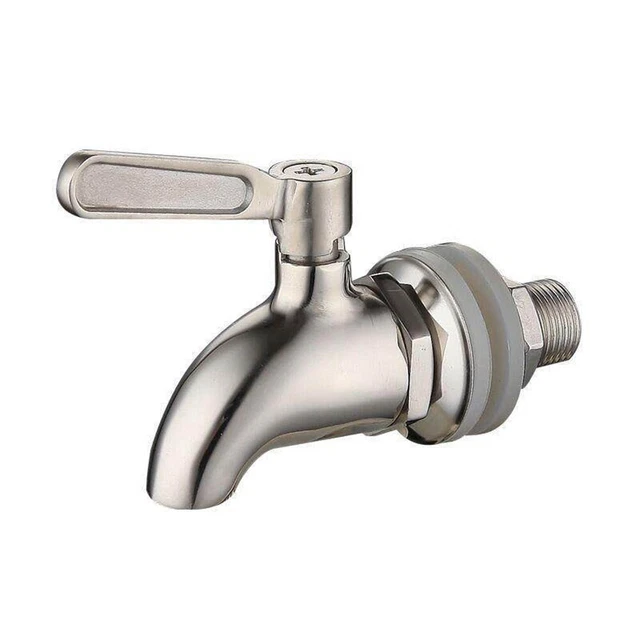 Juice Tap For Barrels Beverage Dispensers 16mm 1pcs For Wine Jar Beer Gold