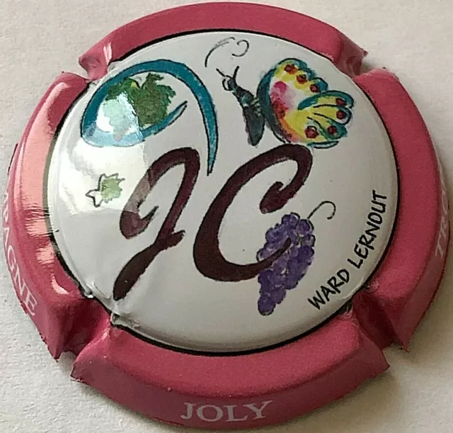 Capsule de champagne JOLY (31g. Jéroboam contour rose)