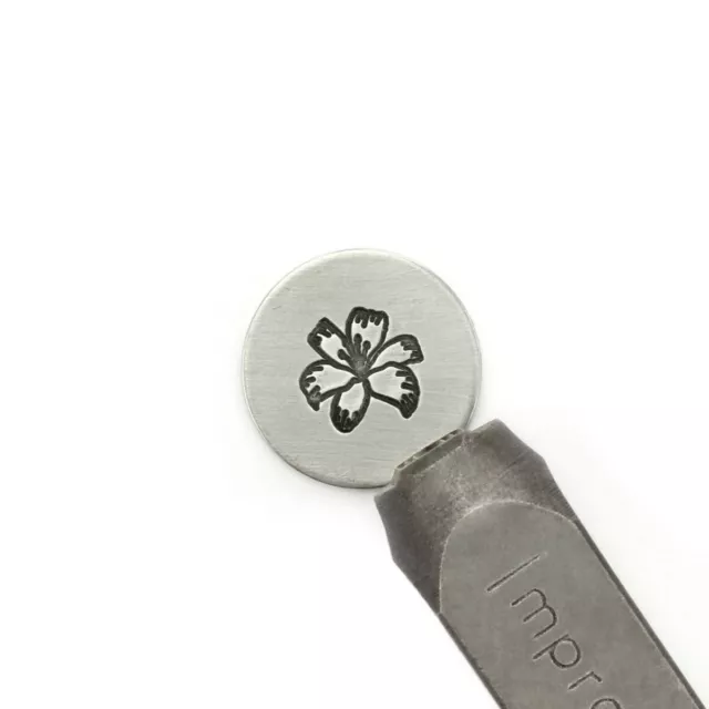 ImpressArt In Full Bloom Signature Design Stamp, 9.5mm for Hand Stamping