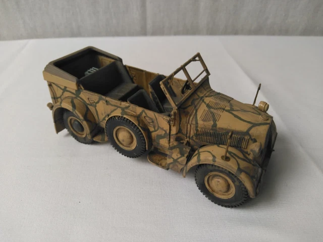 Maquette Italieri. Fiat 508. Décapotable. Ww2. Mesures Sur Photos.