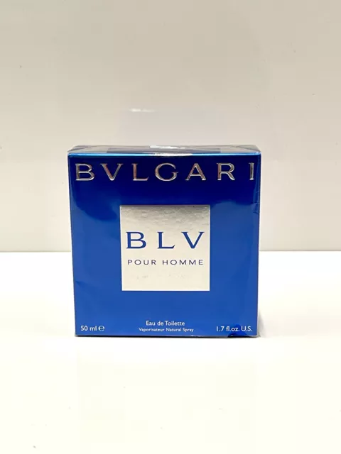 Bulgari Blu Pour Homme Edt 50 Ml Spray Originale Vintage