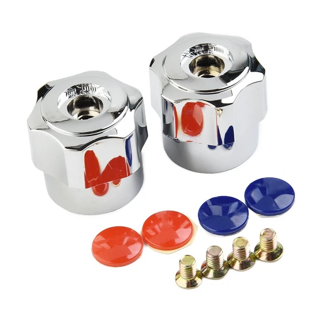 Robinet Poignée Cuisine Robinet Rouge Arroseurs Arrosage Appareils Bleu Ouvert
