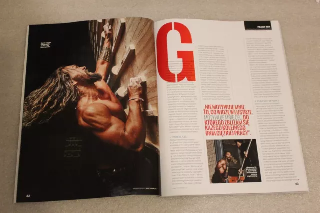 Men's Health 12/2018 - Jason Momoa - Aquaman -  Polish Magazine 3