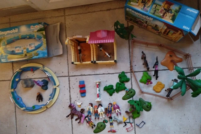 Playmobil (T1201) - Lotto Di 6 Accessori Per Cavalli Da Set Fattoria Ed Equestre (Usato) - Foto 4