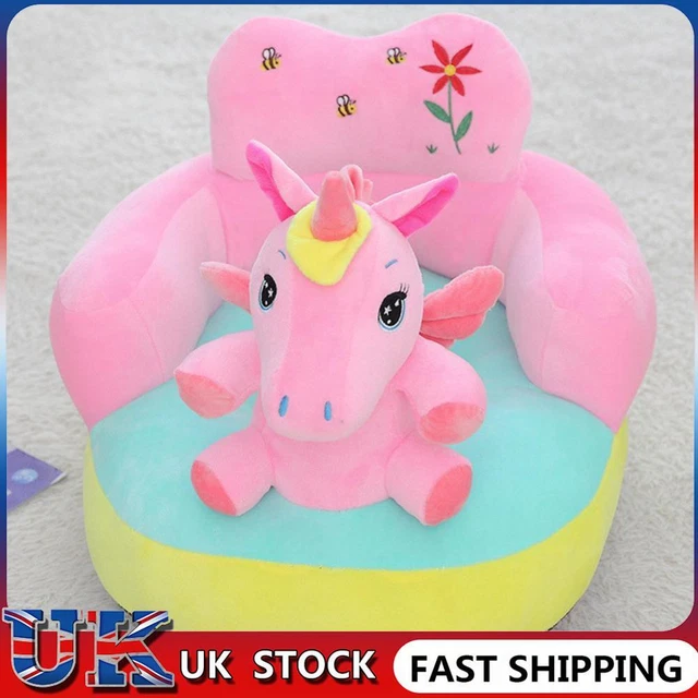 Cartoon Child Stool Cover Non-slip Animal Baby Seat Cover Elastic for Boys Girls