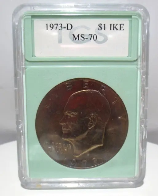 1973-D   $1 Ike  Dollar Coin     (125159-12)