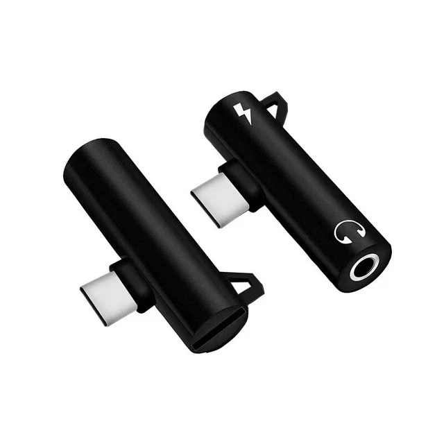 Applicable type-c to 3.5 audio converter 2-in-1 adapter cable