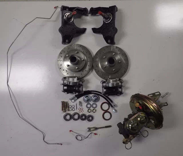 1965-1970 Impala front power disc brake conversion 2 inch drop spindles 1965-1970 Impala front power disc brake conversion 2 inch drop spindles