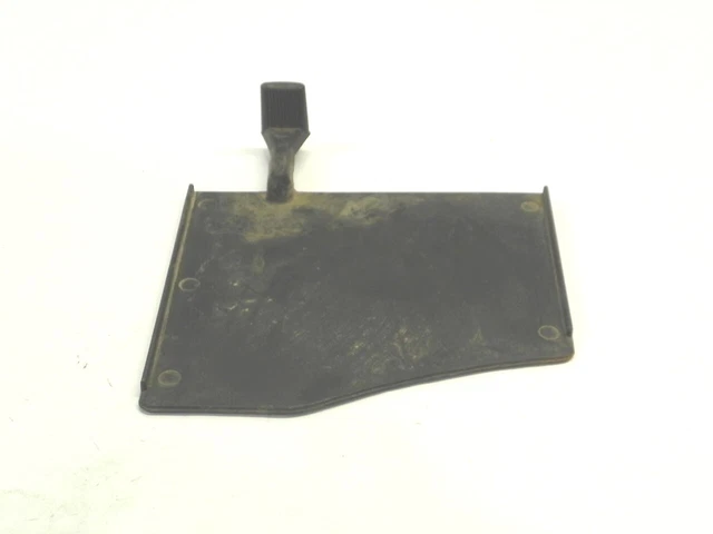 Vintage 1965 Amc Rambler Rh Side Kick Panel Vent Door In Black Confirm Fit Used
