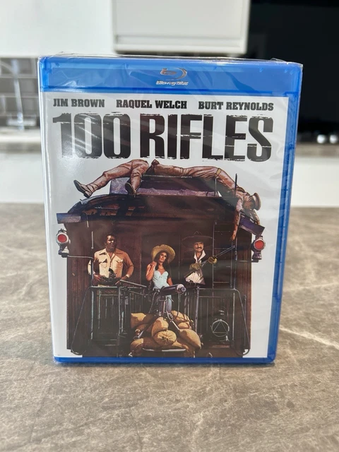 100 RIFLES BLU Ray 1969 Burt Reynolds, Rachel Welch, Jim Brown NEW ...