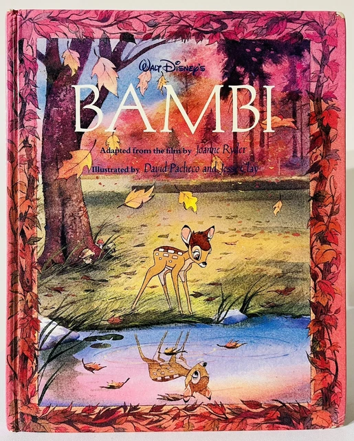 ‘BAMBI’ WALT DISNEY ~ 1993~ First Edition ~ Illustrated Book By Joanne ...