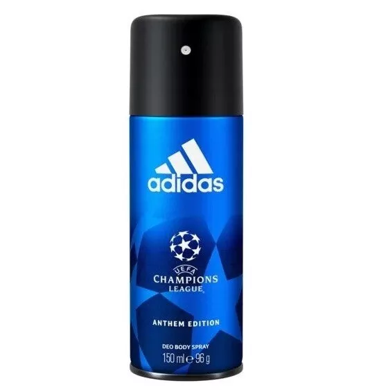 33,28€/L - 6x Adidas Deospray Men Champions League - Anthem Edition - 150ml