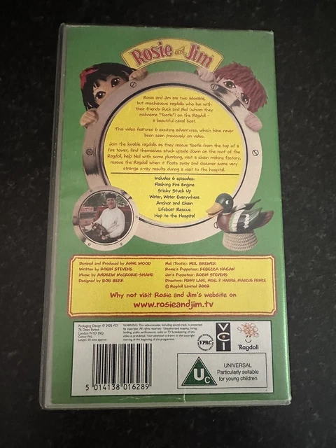 ROSIE AND JIM Vhs 5 00 PicClick UK ROSIE AND JIM Vhs 5 00 PicClick UK