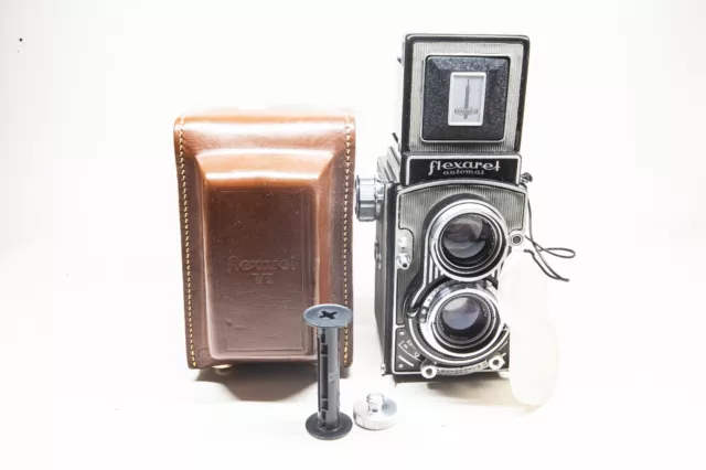 SERVICED & TESTED* Flexaret IIIa III Prontor S Meopta 3.5 80 Mirar TLR