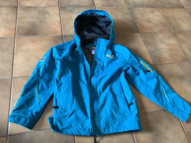 Jack Wolfskin Family Outdoorjacke Türkis Texapore 4x4, Gr. 164, top Zustand