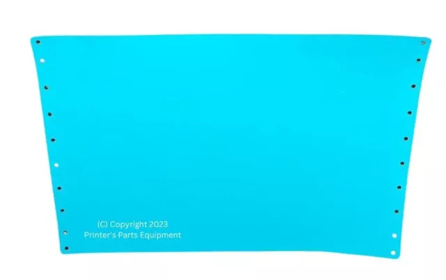 Blanket for AB Dick 9800 (19-3/8"x12-5/8") Pin Bar Punched / 3 Ply Blanket for AB Dick 9800 (19-3/8"x12-5/8") Pin Bar Punched / 3 Ply