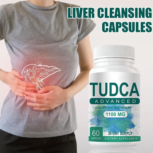 ADVANCED TUDCA CAPSULES - Liver & Body Detox Cleanse 30-days Supply ...