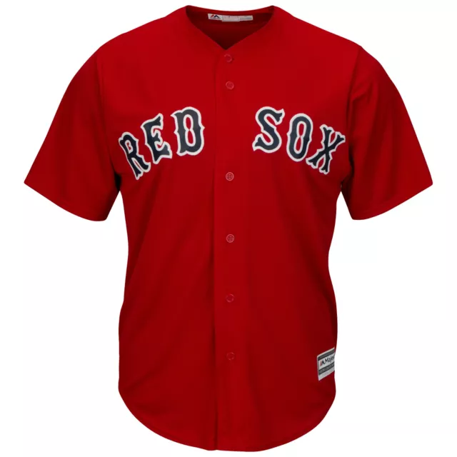 MLB Baseball Trikot Boston Red Sox rot Alternate Cool base Majestic Jersey