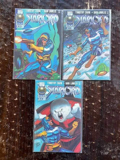 Starlord Comic Book Lot, 3 issues, NM, Vol. 1, Marvel, 1996