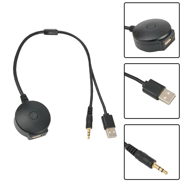 For Cooper Bluetooth Audio Aux USB adattatore musicale cavo filo linea