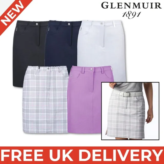 Glenmuir Ladies Alma Lightweight Stretch Golf Skort - HALF PRICE FREE DELIVERY