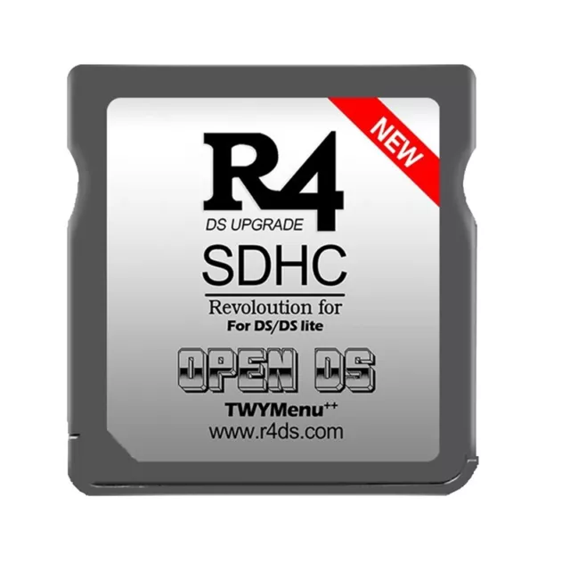 R4-Karte SDHC-Brennkarte Neue OpenDS TWYMenu++ Dual Core für / Lite Fla7649