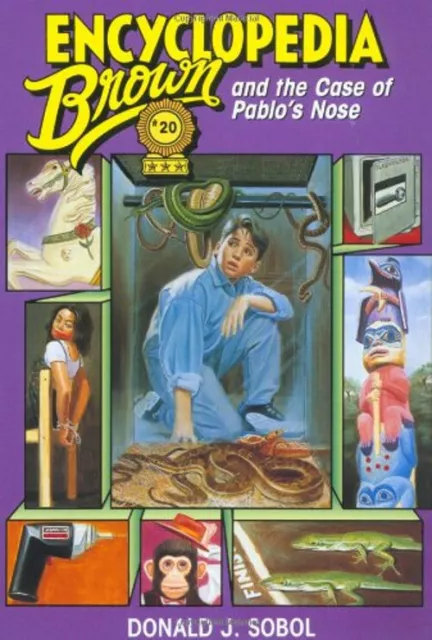 Encyclopedia Brown and the Case of Pablos Nose Paperback Donald J