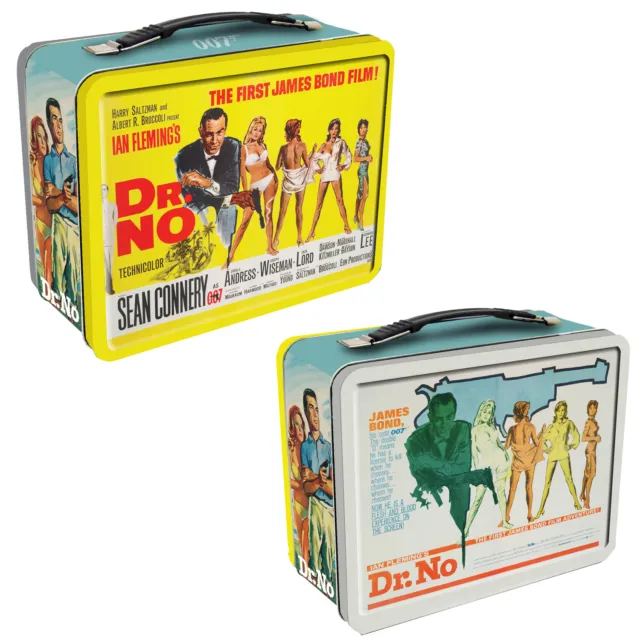 James Bond - Dr. No - Tin Tote - Full Sized Lunchbox