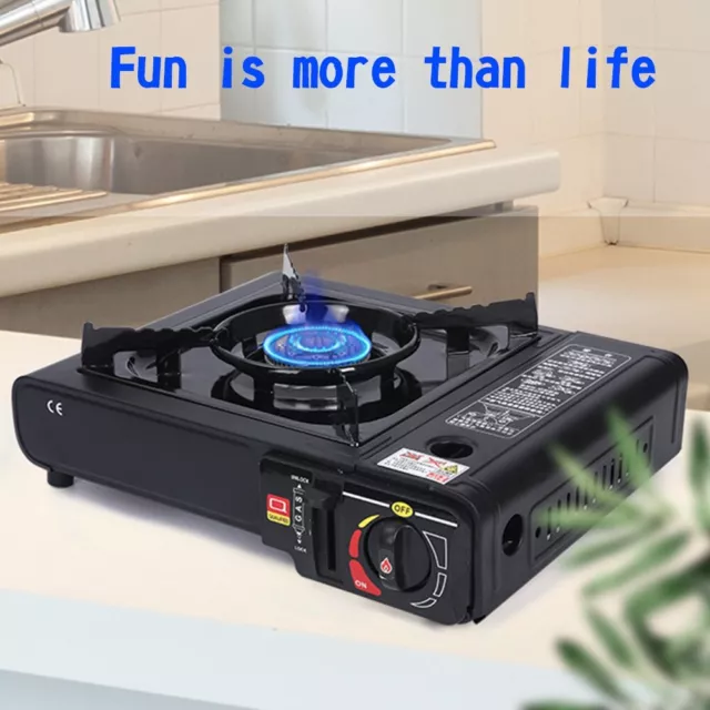 Butane/liquefied gas tank Dual purpose Burner Gas Camping Tabletop Stove USA