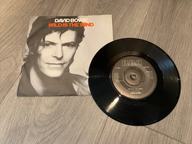 David Bowie 7” Single Wild is the Wind / Golden Years RCA BOW 10 