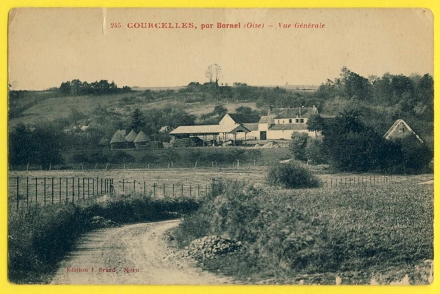 CPA France 60 - COURCELLES par BORNEL (Oise) Vue Générale