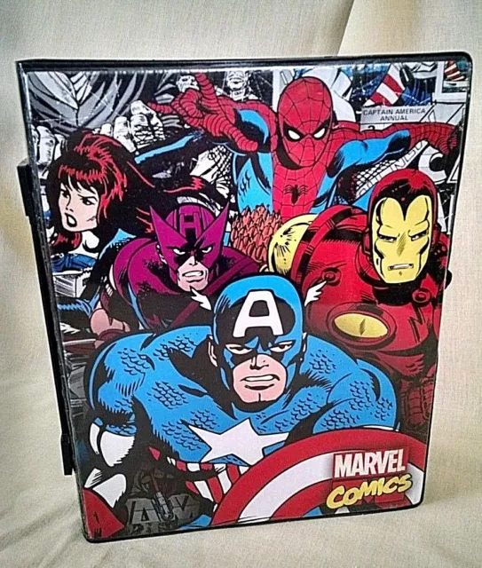 Marvel Comics Art Kit New 2017 Activity Paint Coloring Case Ruler Crayons Glue.