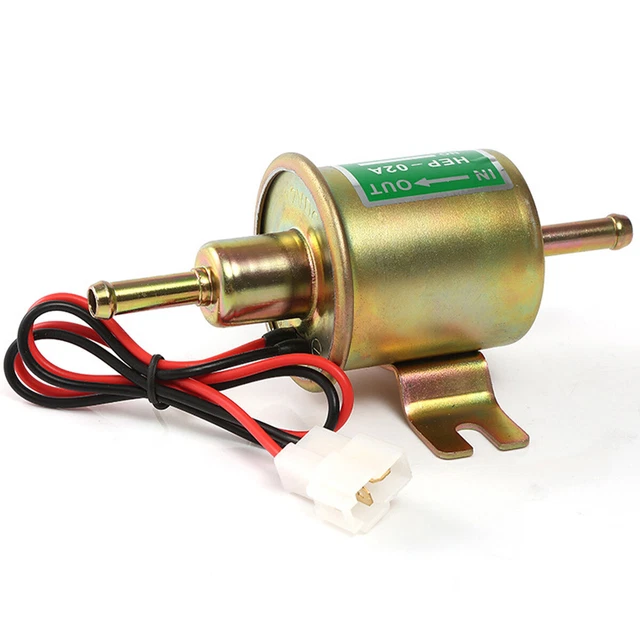 Electric Fuel Pump 12V Universal Low Pressure 4-7 PSI Fuel Pump HEP-02A LuaKp