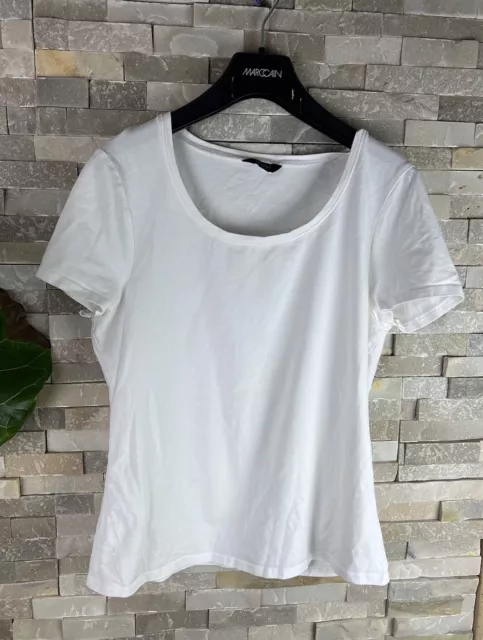 Camicia top donna bianca Hobbs taglia L camicetta