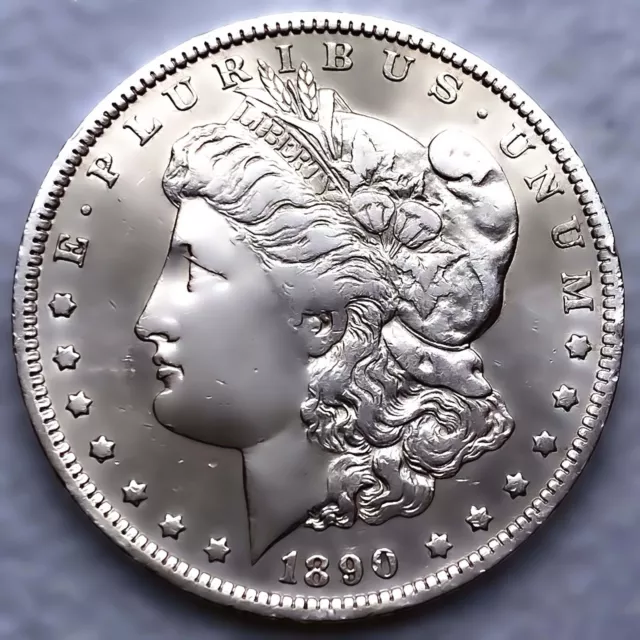 1890-O Morgan Silver Dollar 90% $1 Coin Us #H48