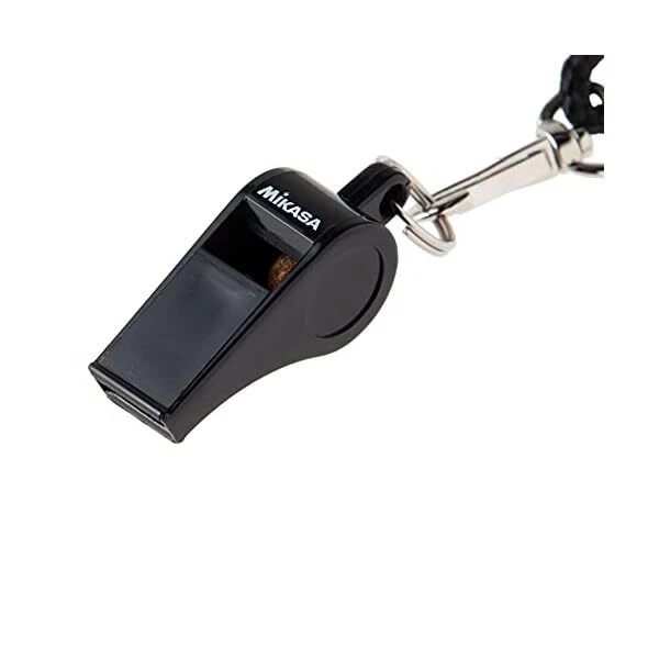 Mikasa Volleyball Referee Sports Whistle Plastic Echo WH2 Black F/S w/Tracki FS