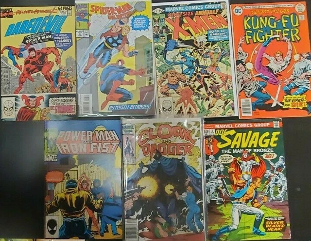 5Pc Marvel Misc Lot (4.5) Bronze Misc!! 1982