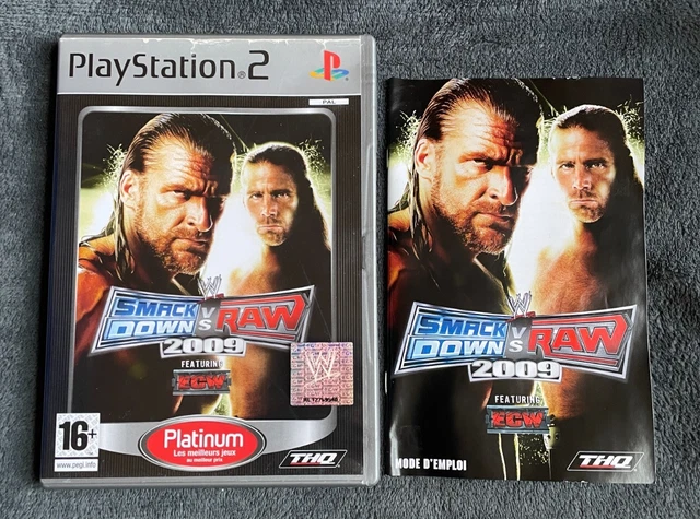 WWE SMACKDOWN VS RAW 2009 FEATURING ECW SONY PLAYSTATION 2 (PS2