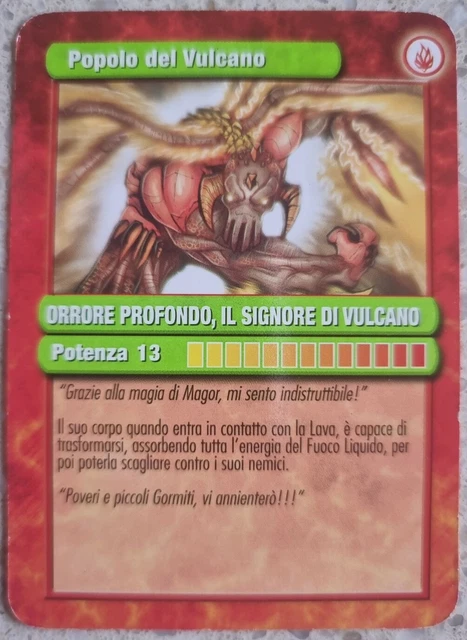 GORMITI I SERIE Gli Invincibili Signori Della Natura! Orrore Profondo