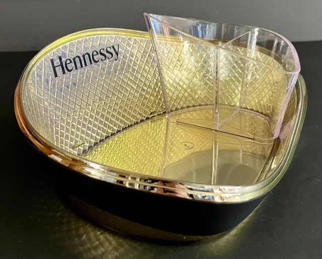 Hennessy Cognac Brand New Bar Caddy Tray Napkin Straw & Drink Stirrer Holder Bar 3