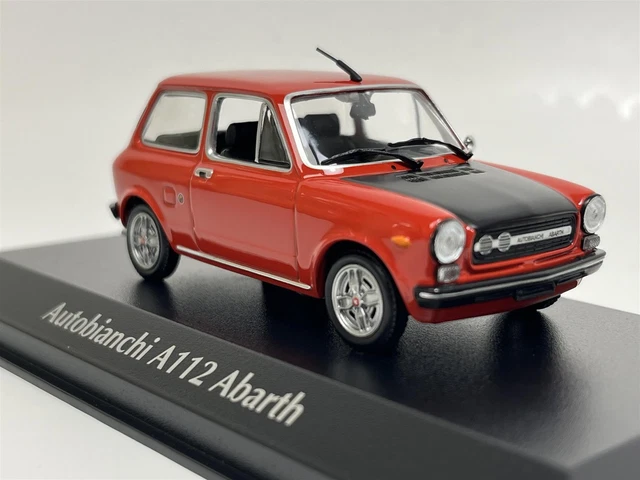 Autobianchi A112 Abarth Rouge – Minichamps 1/43, Collection