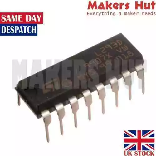 L293D Motor Driver IC L293 DIP/SOP Push-Pull Four-Channel Stepper Chip