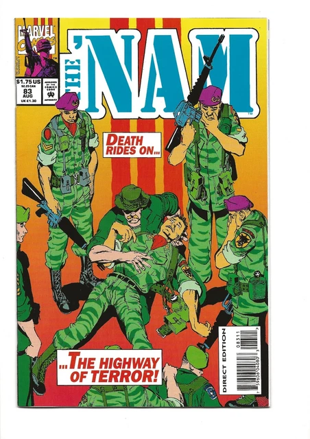 The Nam #83   VF/NM   Scarce Second To Last Issue