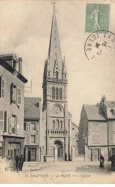 38 Dauphine Year #MK0292 La Mure L'Church