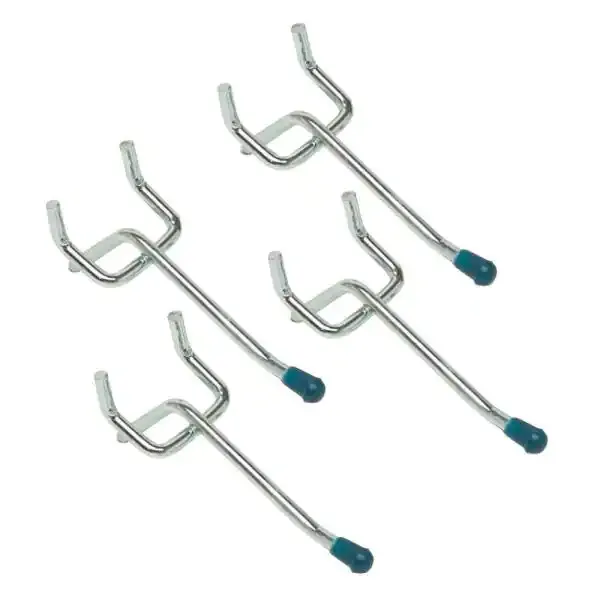 Everbilt 2 in Zinc Plated Steel Straight Peg Hooks Pegboards 01155 Pack of 12