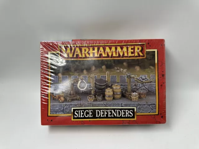 NEW SEALED Warhammer Fantasy Siege Defenders Bretonnian Games Workshop Citadel