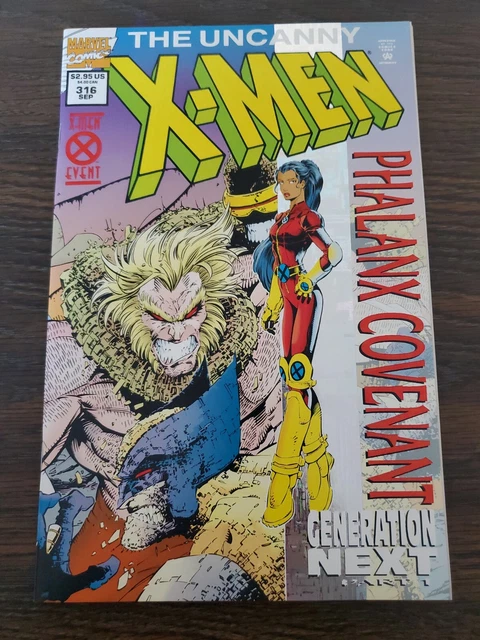 The Uncanny X-Men #316 (Sept 1994, Marvel) Phalanx Covenant Generation Next Pt 1