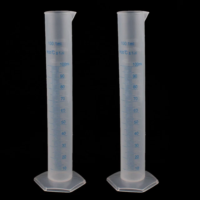 2 Becher Da Laboratorio 1000 Ml In Plastica - Graduati, Con Beccuccio, Per Cucina E Scienza - Foto 7